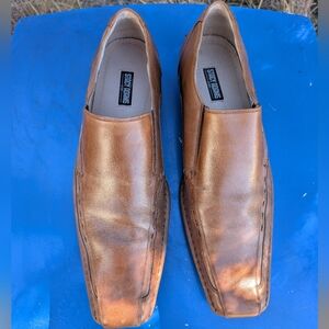 Stacy Adams Men's Tan Leather Slip-Ons